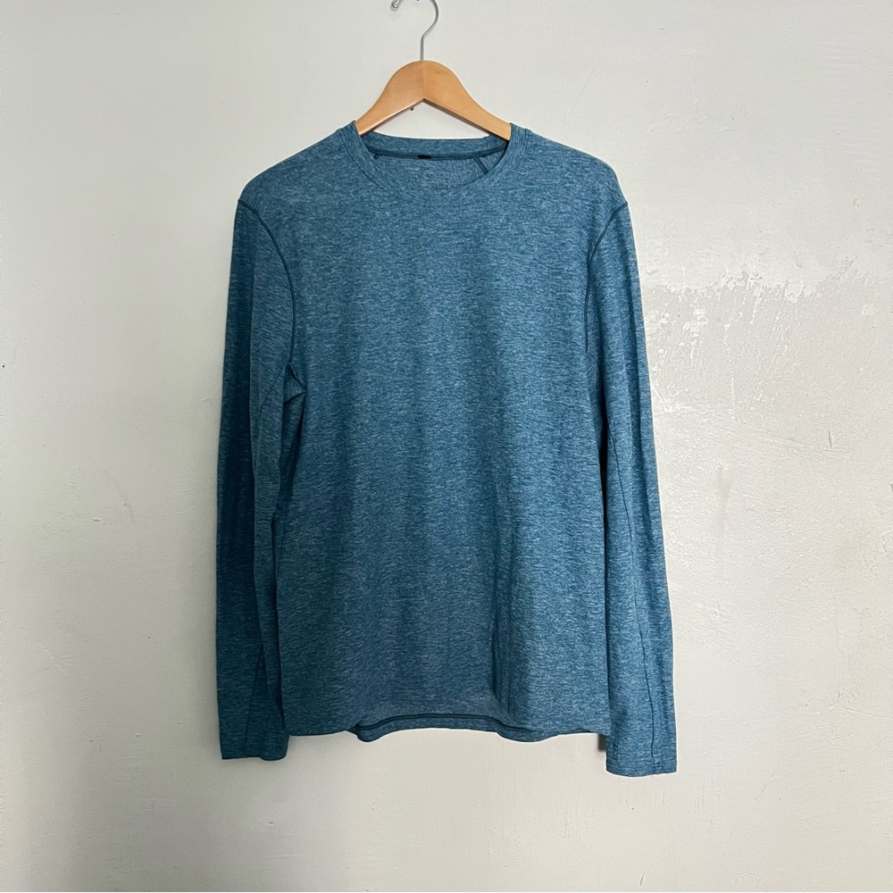 lululemon men’s surge warm long sleeve top size large